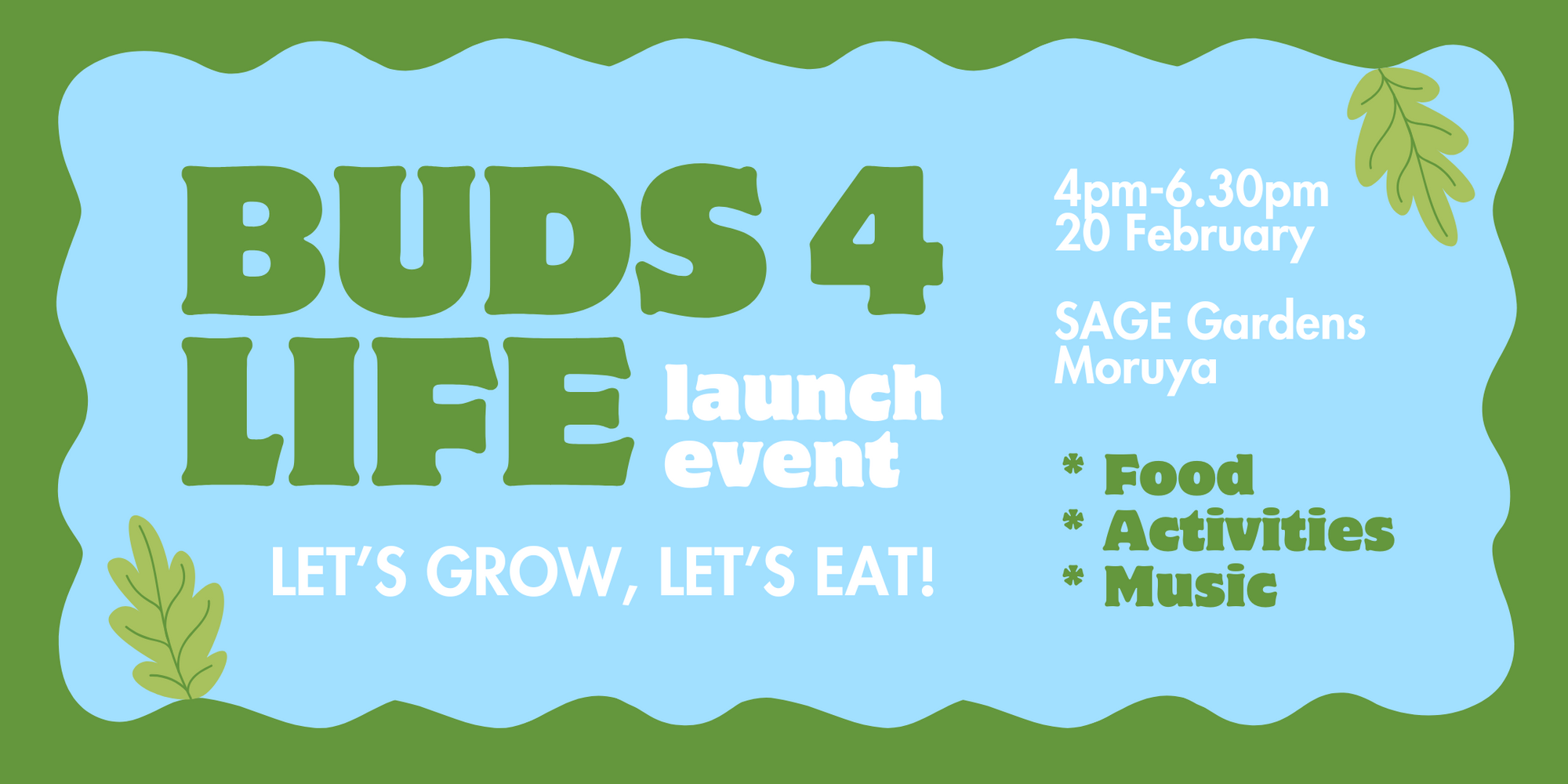 Buds 4 Life Launch | A FREE Event